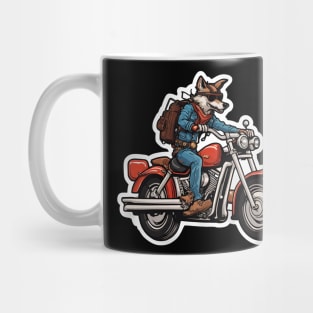Cool Wolf Rider Mug